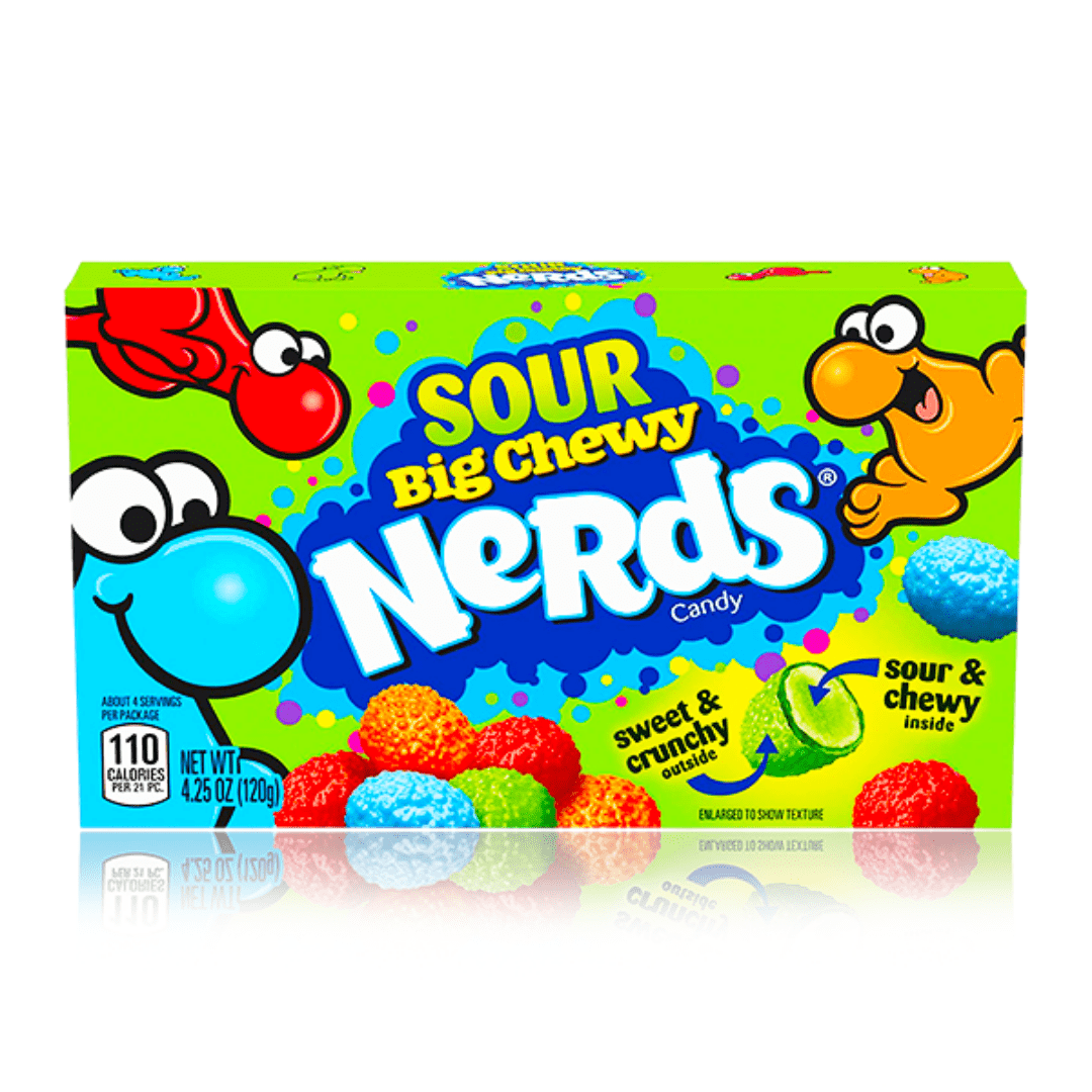 Big Sour Chewy Nerds 120g