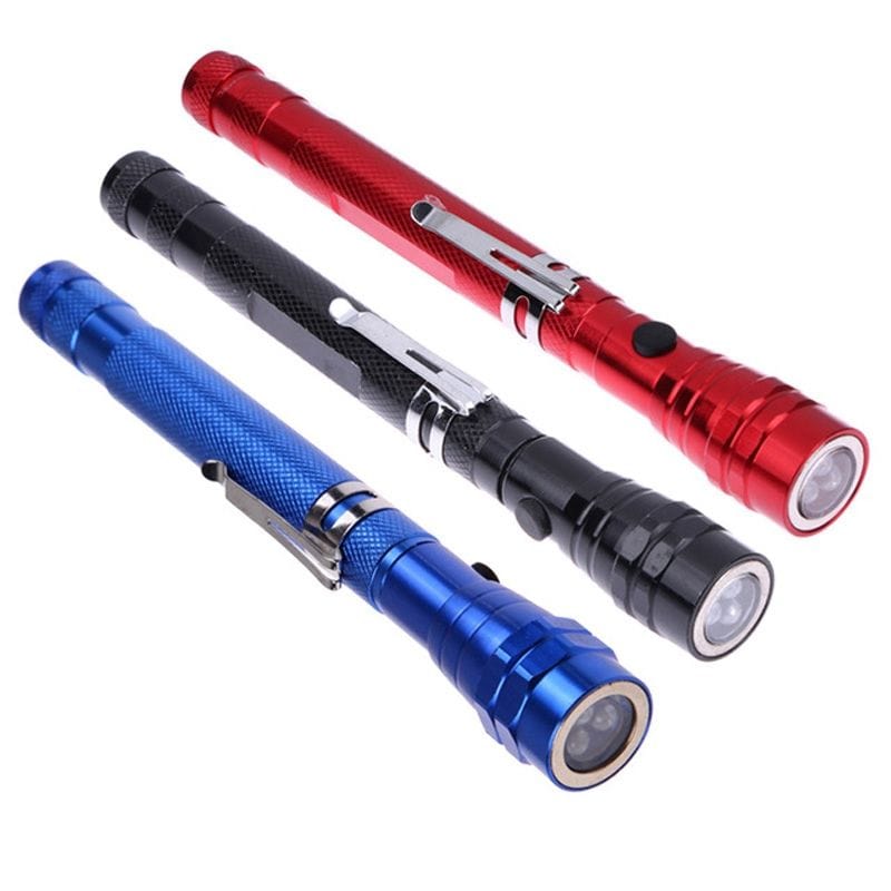 Magnetic 3led Flashlight