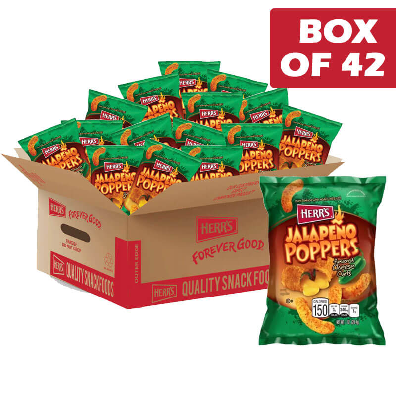Herr's Jalapeno Cheese 30g (42 Case)