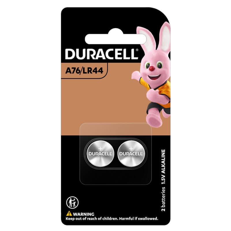 Duracell A76/ Lr44 2 Pack