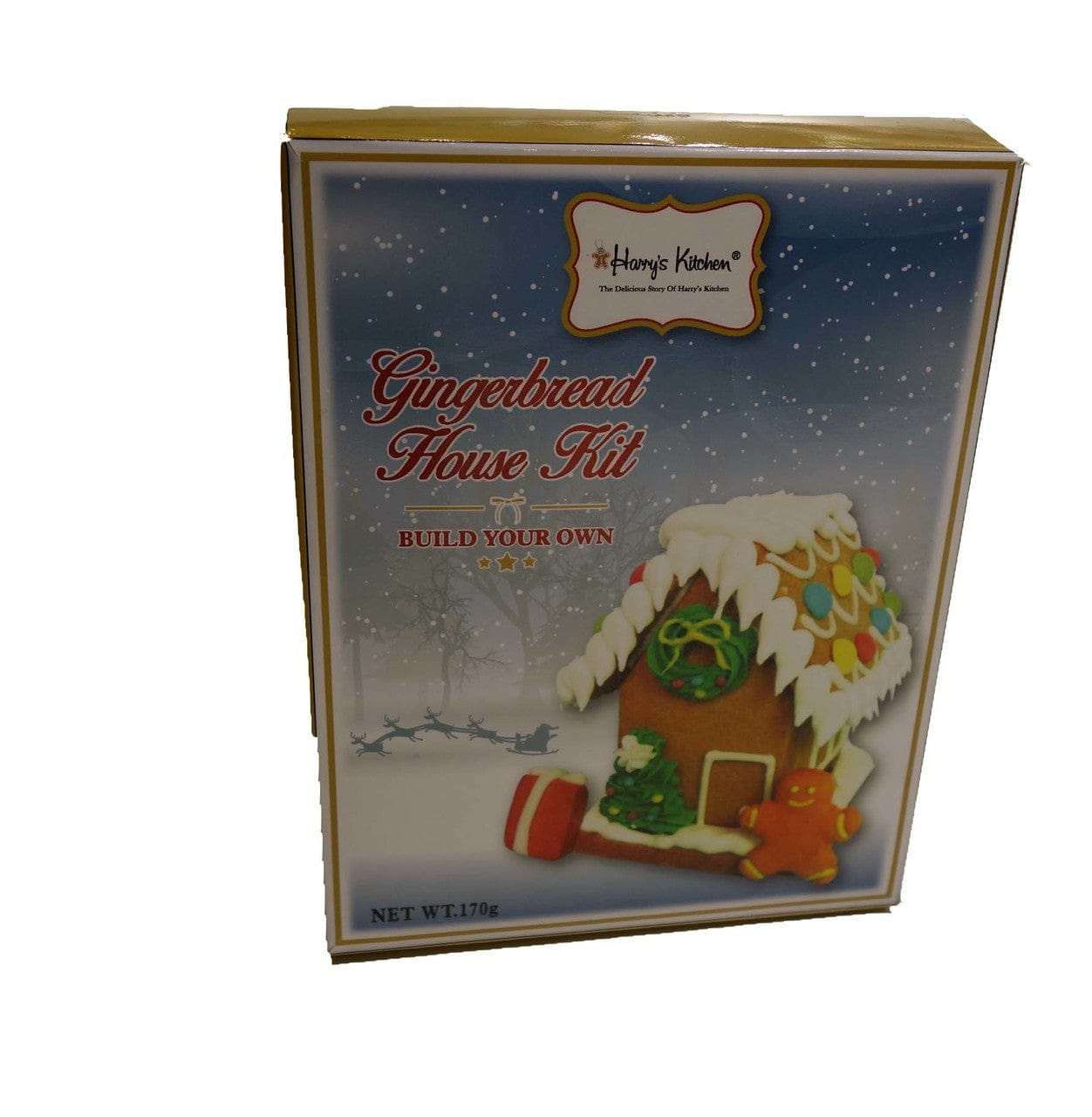 Gingerbread House Kit with decorations (170g)