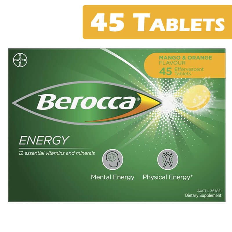 Berocca Orange Mango (45 Tablets)