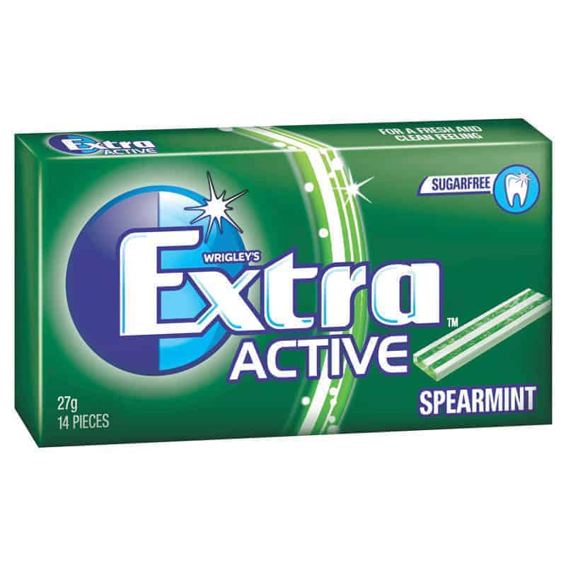 Extra Chewing Gum Spearmint 27g (14 units)