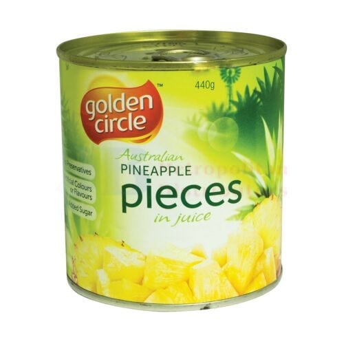 Golden Circle Unsweetened Pineapple Pieces 440g