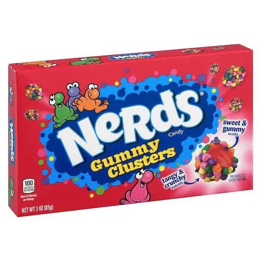 Nerds Gummy Clusters Theater Box 85g