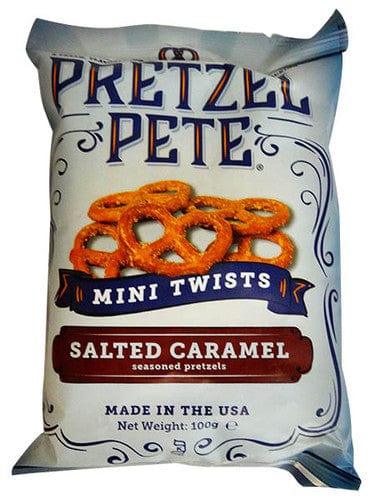 Pretzel Pete - Mini Twists - Salted Caramel (100g bag)