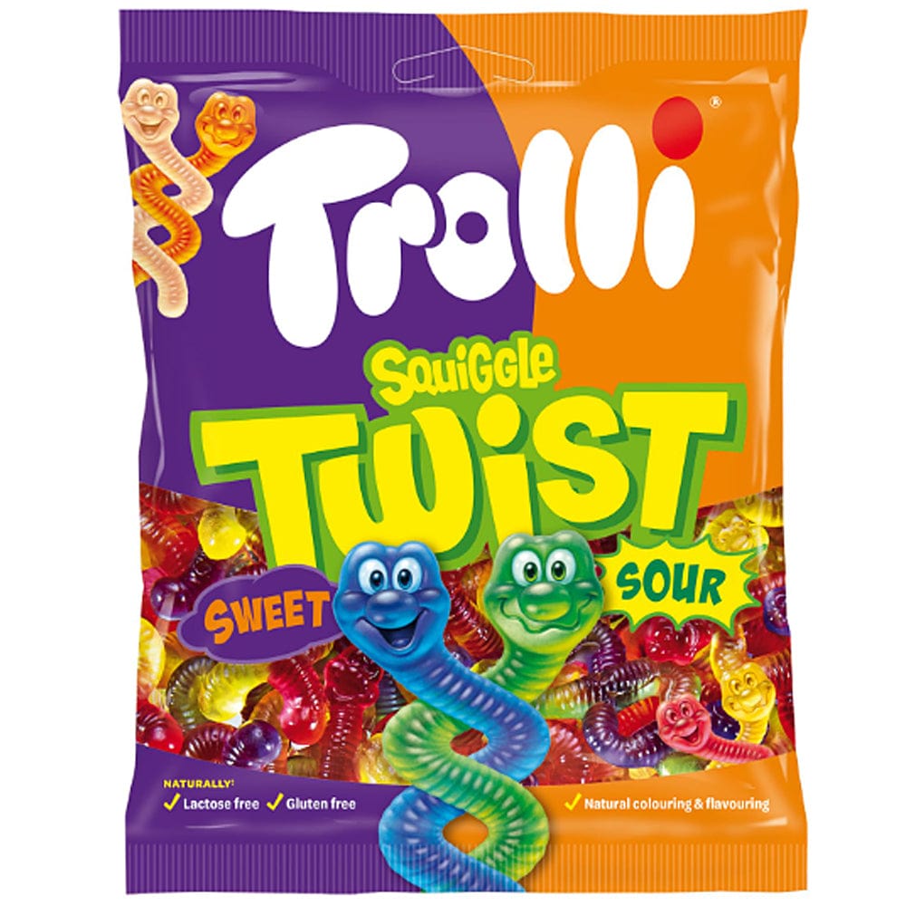 Trolli Squiggle Twist Peg Bag 140g