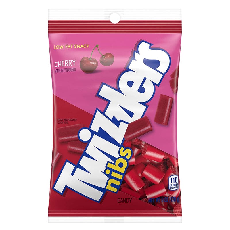 Twizzlers Cherry Flavored Nibs Peg Bag 198g