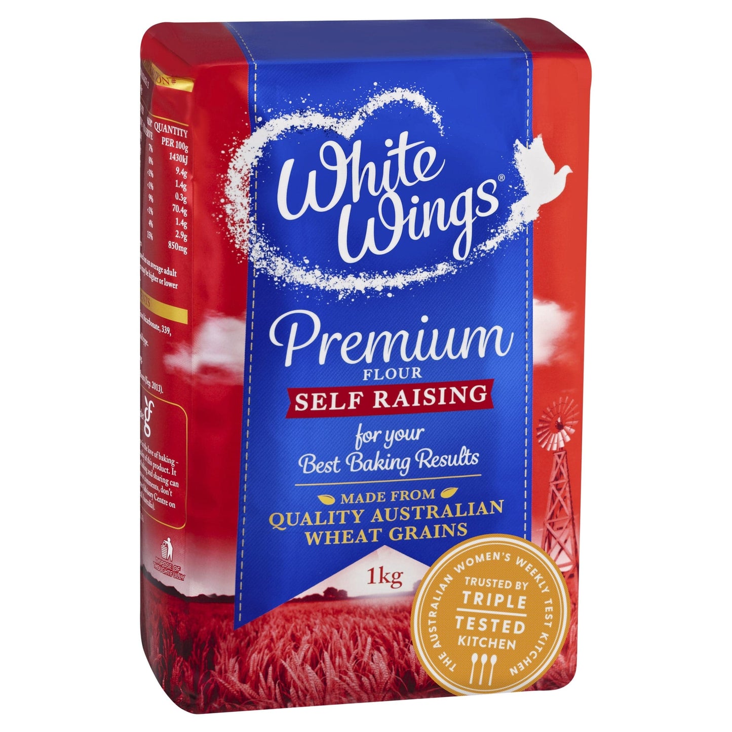 White Wings Flour Self Raising 1kg