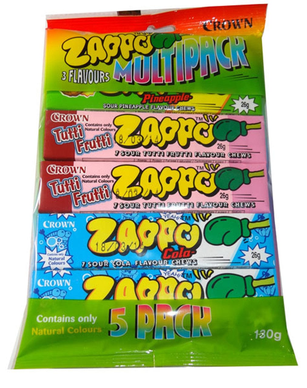Zappo Chews Multi-Colour (5 pack x 12)