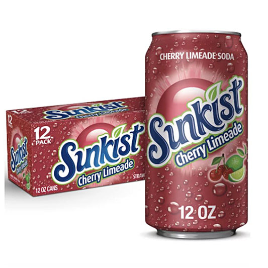 Sunkist Cherry Limeade 355ml
