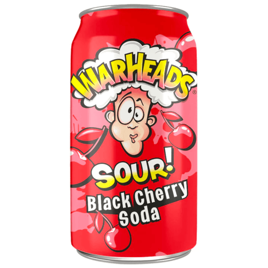 Warhead Sour Black Cherry Soda 355ml