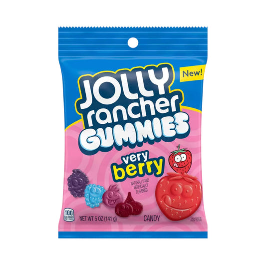 Jolly Rancher Gummies Very Berry Bag 141g