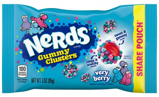 Nerds Gummy Cluster Very Berry Share Pack 85g