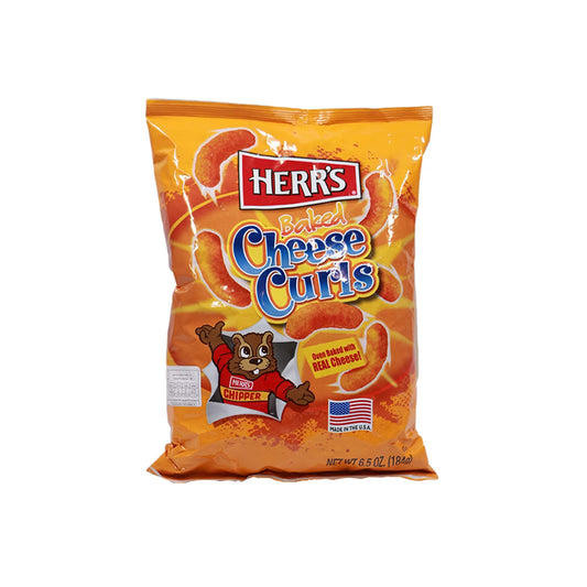 Herr's Baked Cheese Curls 184g