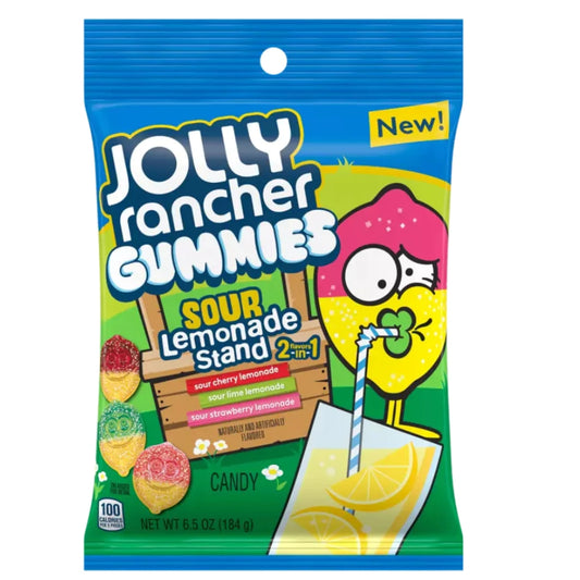 Jolly Rancher Gummies Sour Lemonade 184g