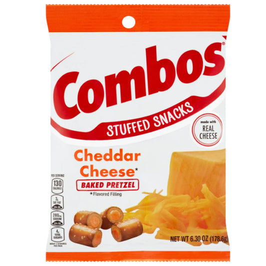 Combos Pretzel Cheddar Cheese 178g