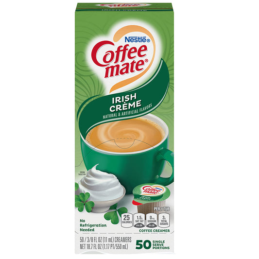Coffee Mate Irish Creme Coffee Creamer (50 Pack)