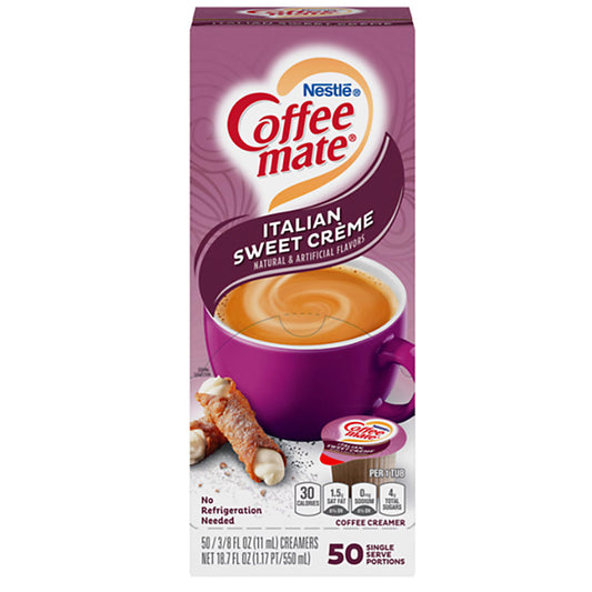 Coffee Mate Italian Sweet Creme Coffee Creamer (50 Pack)