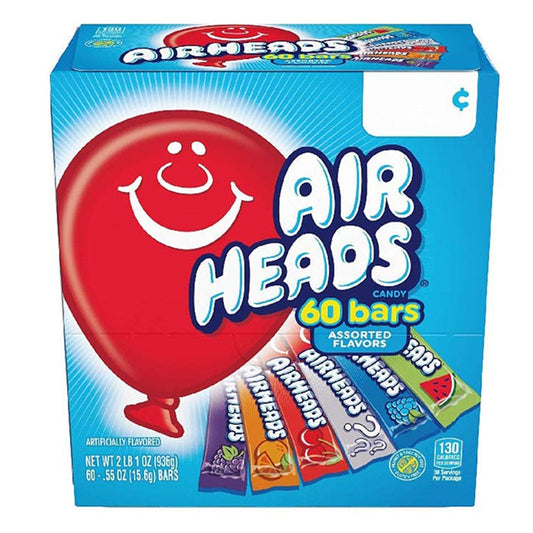 Airheads Assorted Display Box (60 Pack)