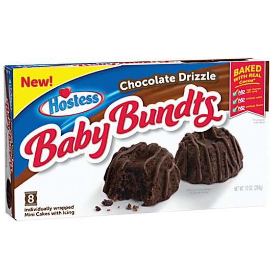 Hostess Baby Bundts Chocolate 284g