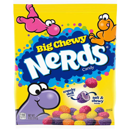 Nerds Big Chewy Peg Bag 170g