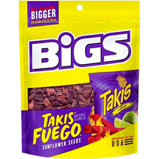 Bigs Sunflower Seeds Takis Peg Bag 152 G