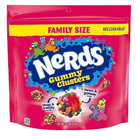 Nerds Gummy Clusters Family Size 524g