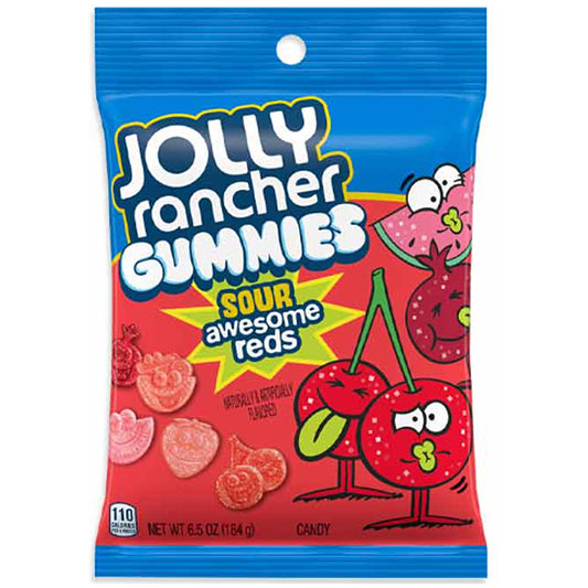 Jolly Rancher Gummies Awesome Red Peg Bag 198g