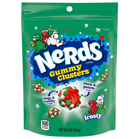Nerds Gummy Clusters Frosty Stand Up Pouch 226g