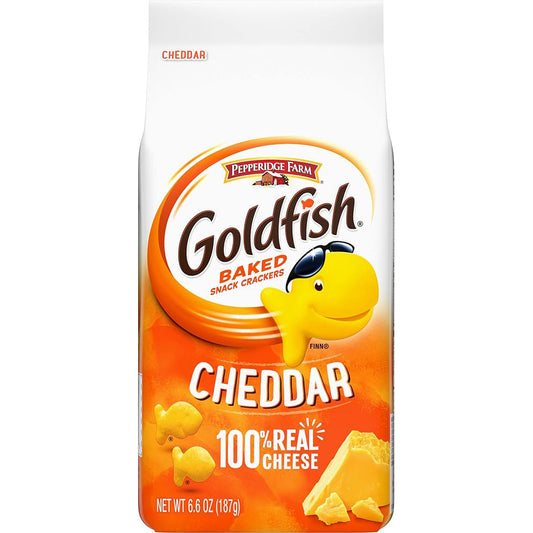 Gold Fish Cheddar Cheese 187g