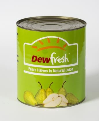 Dewfresh Pears Halves In Juice 3kg