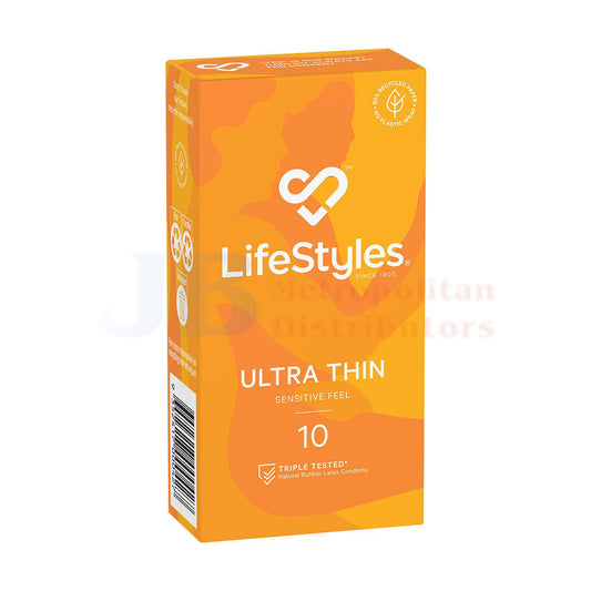 Lifestyles Ultra Thin Condoms (10 Pack)