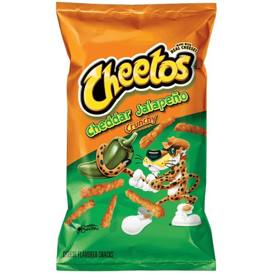 Cheetos Cheddar Jalapeno Crunchy 226.8g