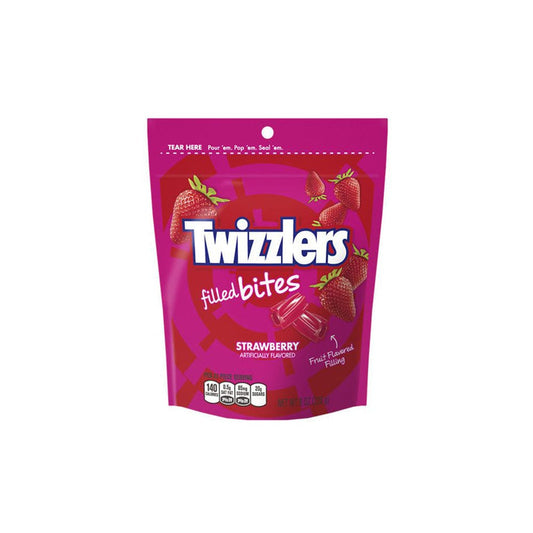 Twizzlers Filled Bites Pouch Strawberry 226g