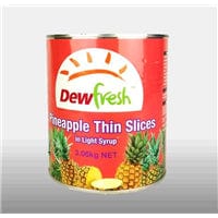 Dewfresh Pineapple Thinly Sliced In Light Syrup 3.06kg