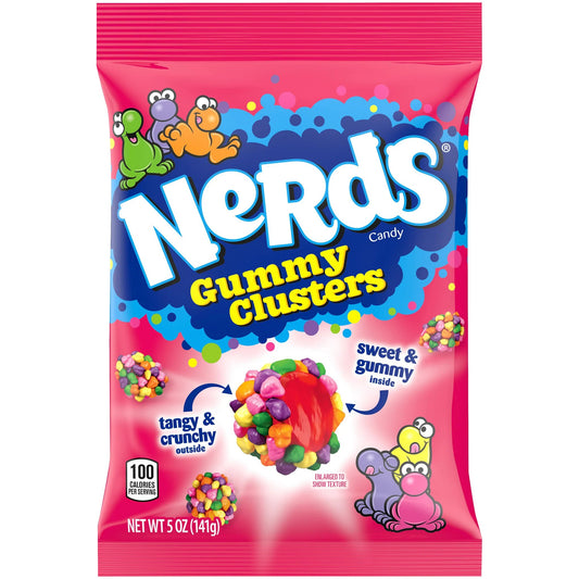 Nerds Glummy Clusters Medium Peg Bag 141g