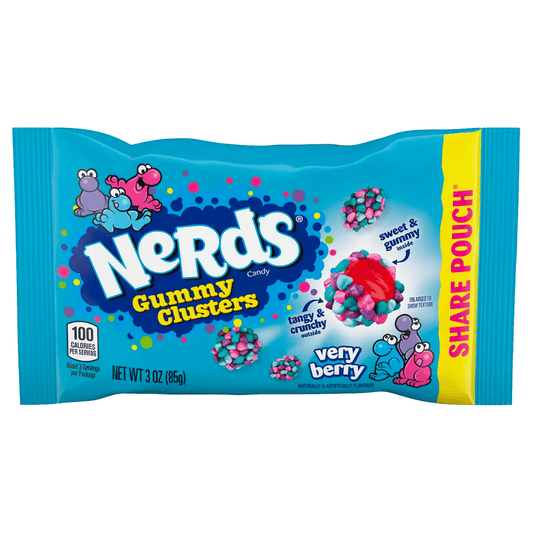 Nerds Very Berry Gummy Clusters 141g 85g
