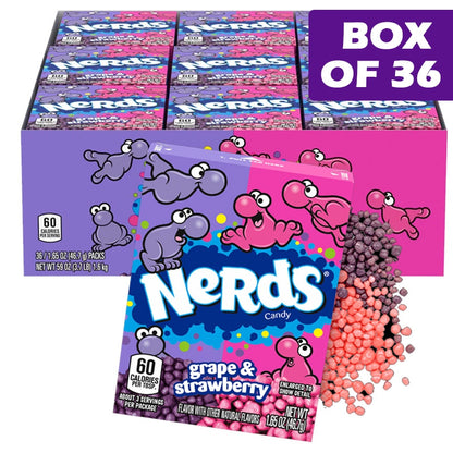 Nerds Grape Straw 46g (36 Pieces)