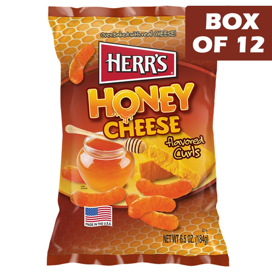 Herr's Honey Cheesecurl 184g