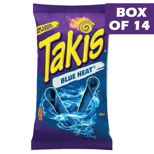 Barcel Takis Blue Heat Hot Chilli Pepper Tortilla Chips 280g