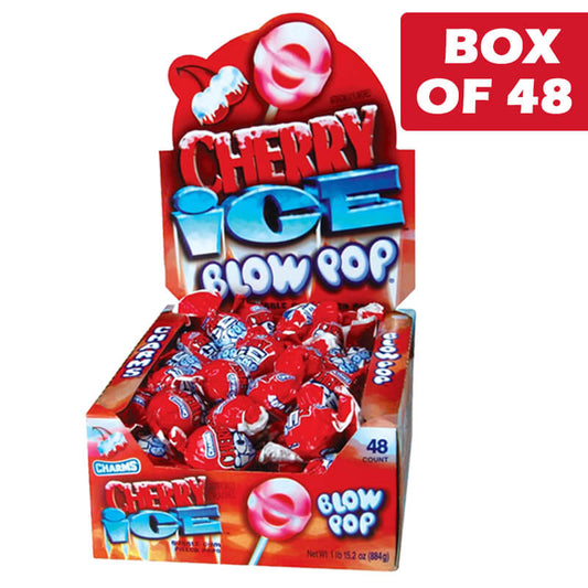 Blow Pop Cherry Ice (48 Pieces)