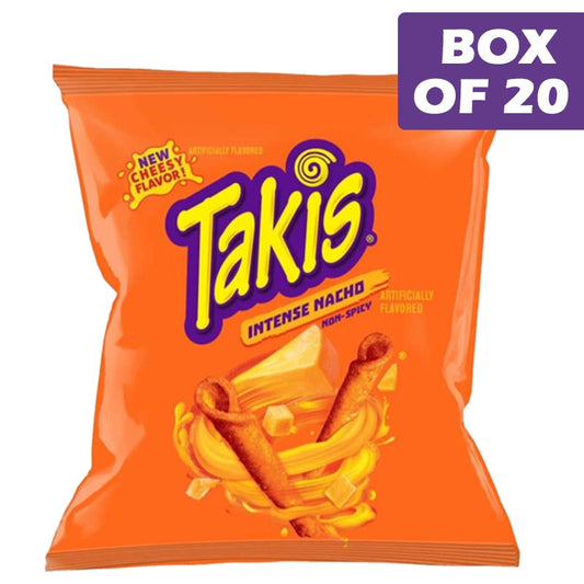 Barcel Takis Intense Nacho Cheese Tortilla Chips 92g