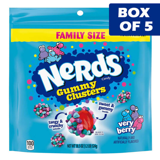 Nerds Cluster Very Berry 524g