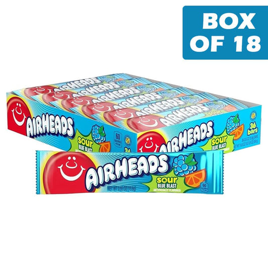 Airhead Bar Sour Blue Blast 15g (36 Pack)