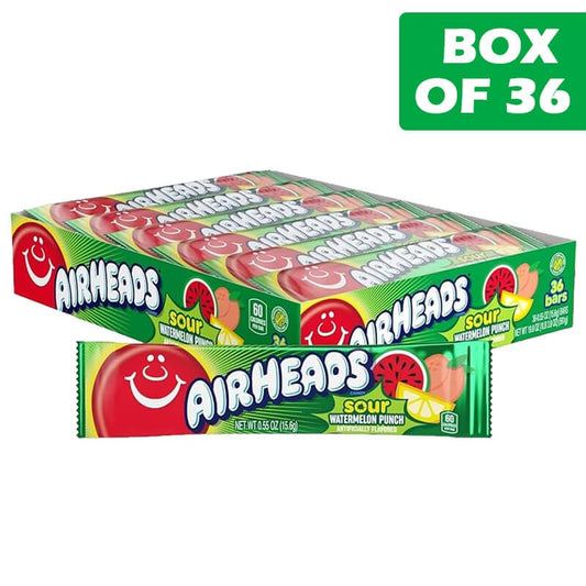 Airhead Bar Sour Watermelon Punch 15g (36 Pack)