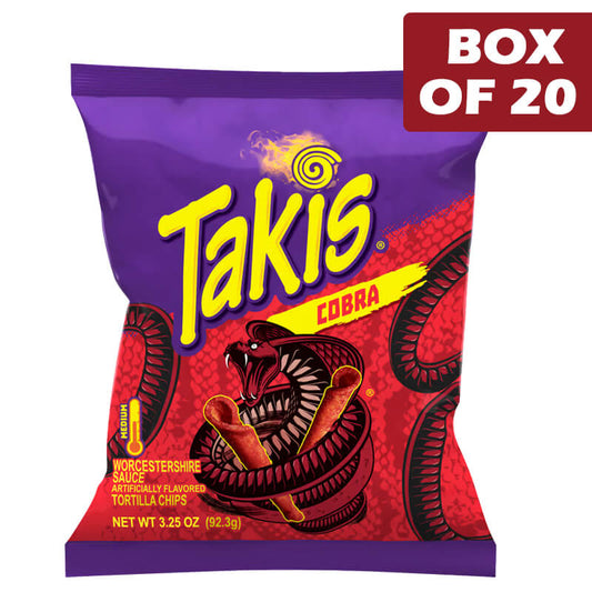 Barcel Takis Cobra Spicy Tortilla Chips 92g