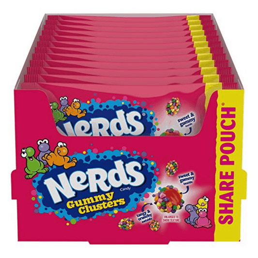 Nerds Gummy Clusters Share Pouch 85g