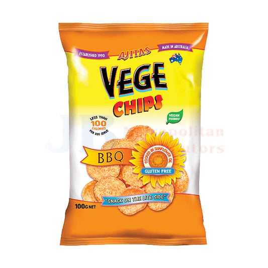 Ajitas Vege Chip Bbq 100g