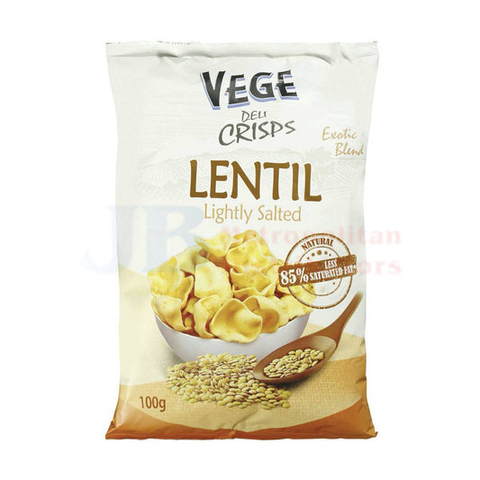 Ajitas Vege Crisps Lentil 100g